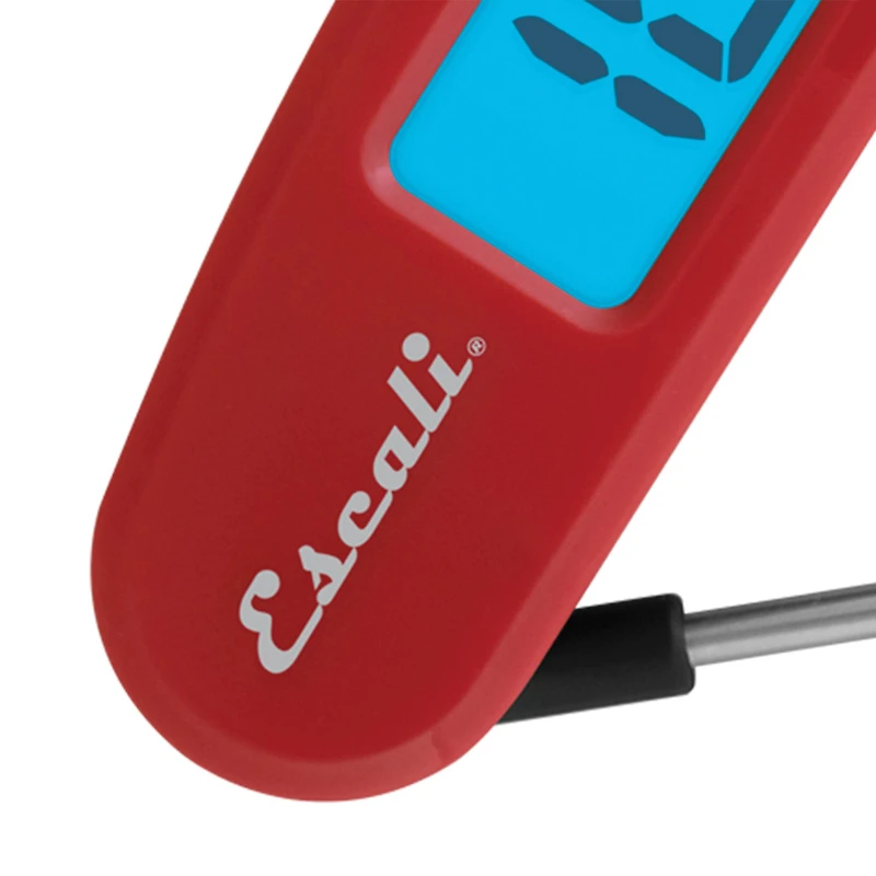 Escali Red Digital Compact Folding Thermometer