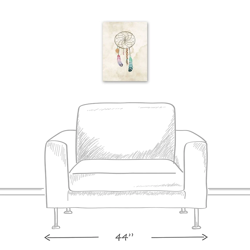 Dreamcatcher 12" x 16" Canvas Wall Art