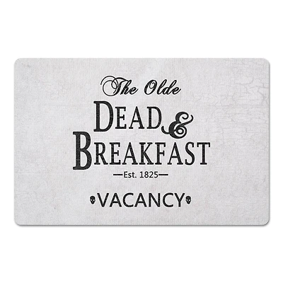 Dead & Breakfast Floor Mat