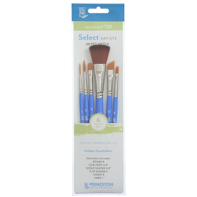 Princeton™ Select™ Artiste Series 3750 #20 Brush Set