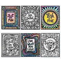 S&S® Worldwide Velvet Art Positive Posters, 24ct.