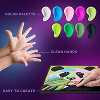 OKTO Panda Clay by Numbers Kit