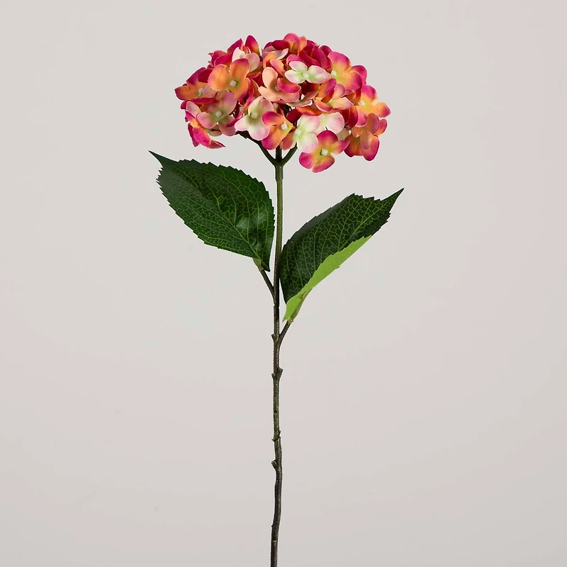 20" Pink Hydrangea Flower Stems, 3ct.