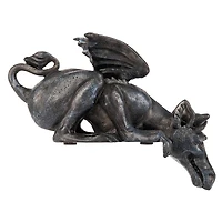 Design Toscano 3.5"  the Chagrined Sitting Dragon Sculpture
