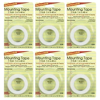 Magic Mounts® 1" x 48" Removable Mounting Tape Rolls, 6ct. 