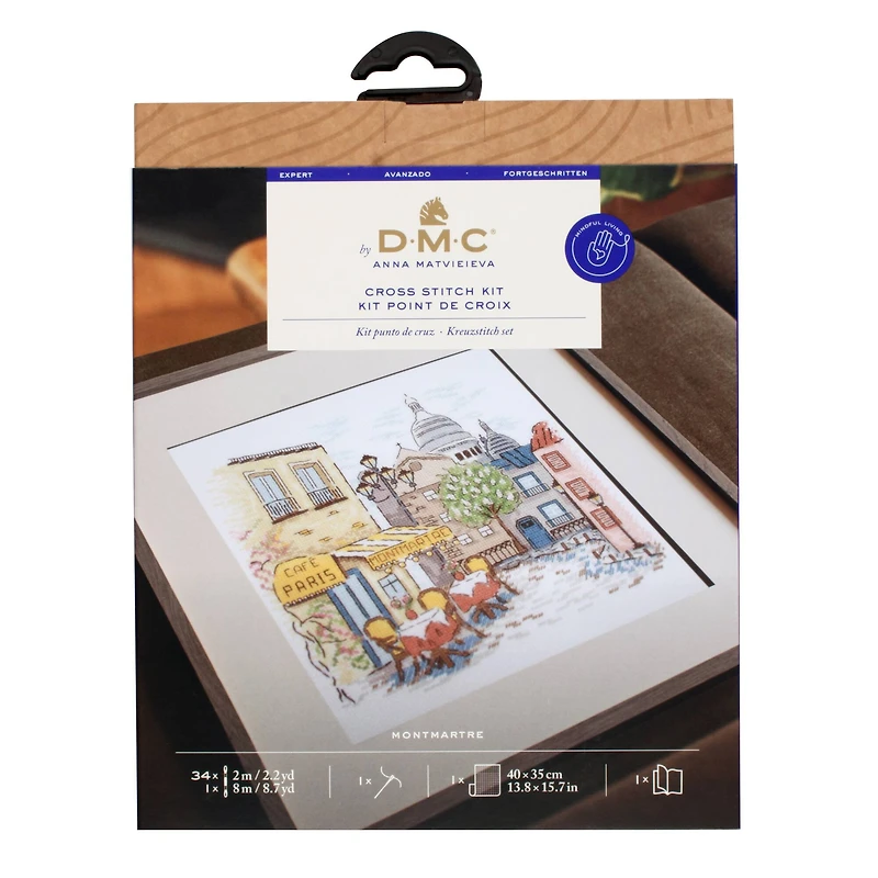 DMC® Montmartre Expert Counted Cross Stitch Kit