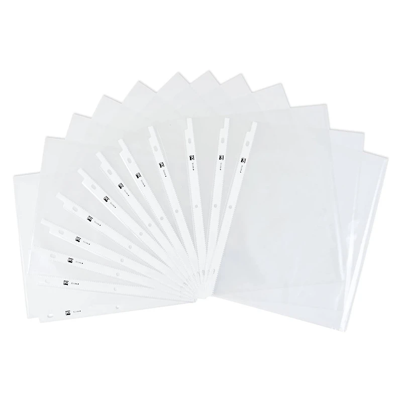 Charles Leonard Clear Sheet Protectors, 2 Packs of 100