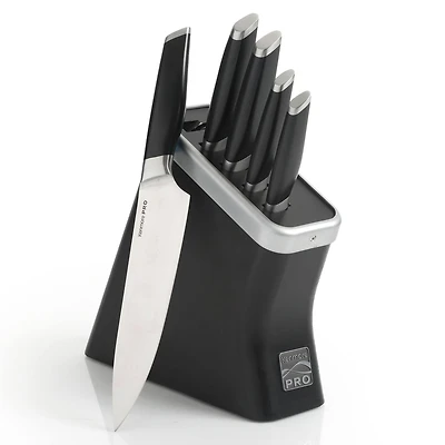 Kenmore® Pro Truman 6-Piece Black High Carbon Stainless Steel Cutlery Set