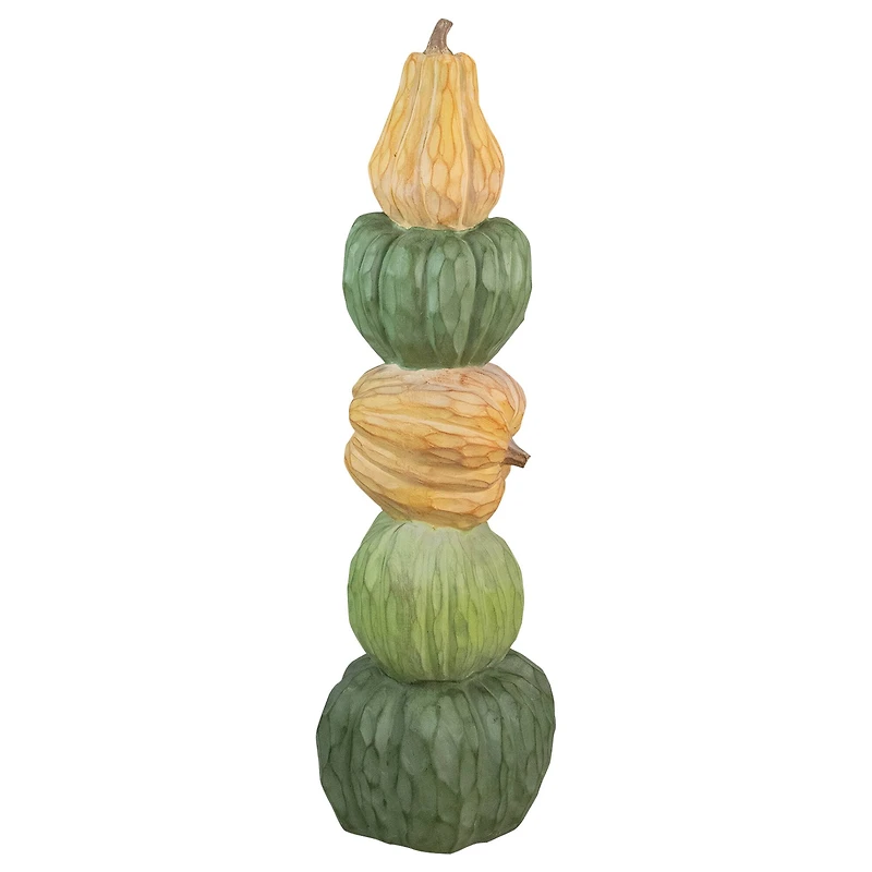 42.5" Five Tiered Stacked Pumpkins Thanksgiving Décor