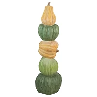 42.5" Five Tiered Stacked Pumpkins Thanksgiving Décor