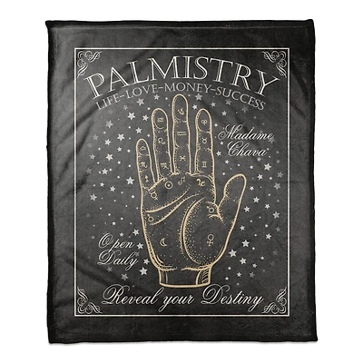 Palmistry Sign 6 50" x 60" Coral Fleece Blanket