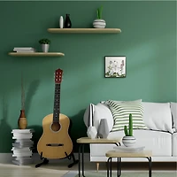 Stupell Industries Bunny in Flower Pot Lilac Florals Blooming Black Framed Wall Art