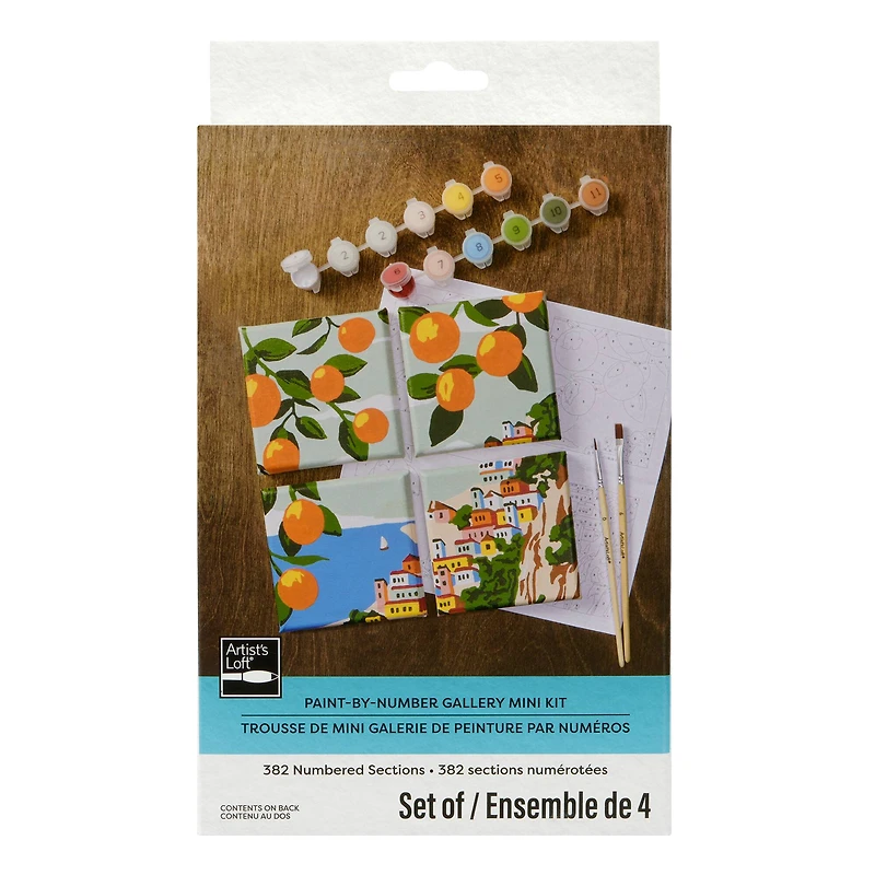 Coastal Paint-by-Number Gallery Mini Kit by Artist's Loft™