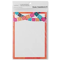 Fiesta Flat Cards & Envelopes by Recollections™, 5" x 7"