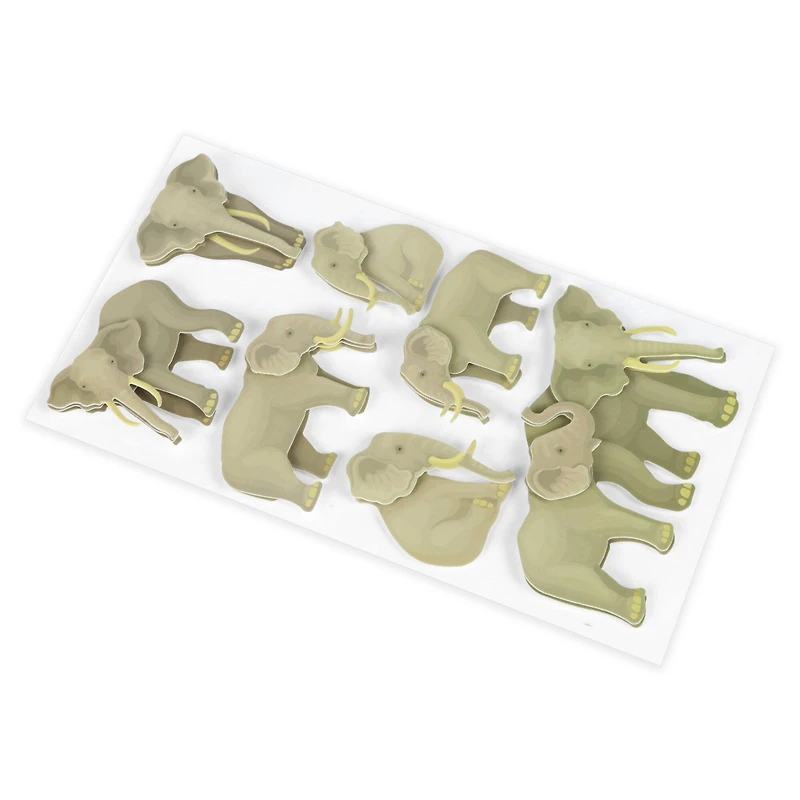 12 Pack: Elephant Stickers by Recollections™