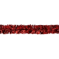 5/8" x 30ft. Red Tinsel Wired Trim Ribbon by Celebrate It®