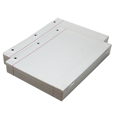 Pacon® White 3-Hole Punched Composition Paper, 2 Packs of 500