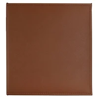 Brown Saffiano D-Ring Scrapbook Album by Recollections®