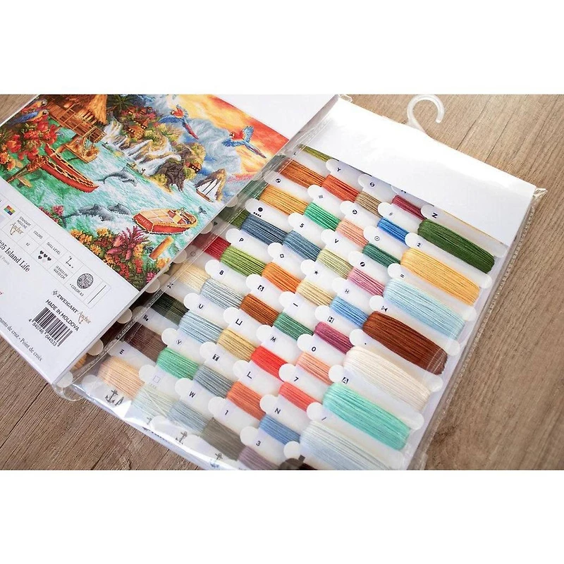 Letistitch Island Life Counted Cross Stitch Kit