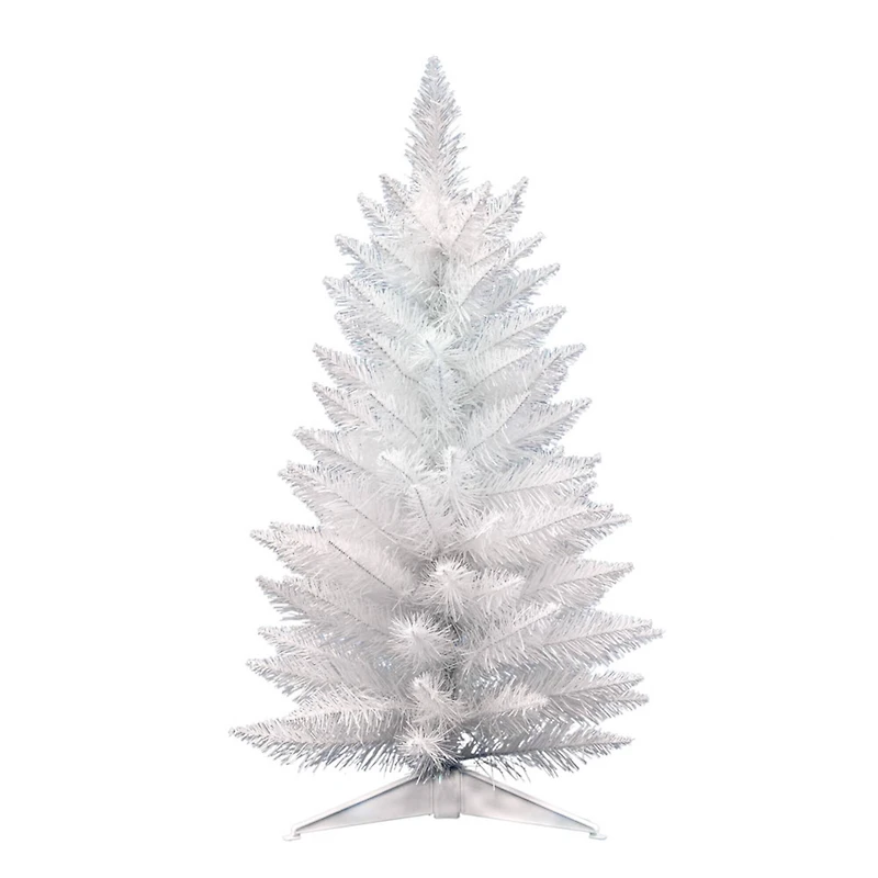 2.5ft. Unlit Sparkle White Spruce Artificial Christmas Tree