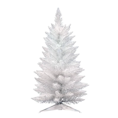 2.5ft. Unlit Sparkle White Spruce Artificial Christmas Tree