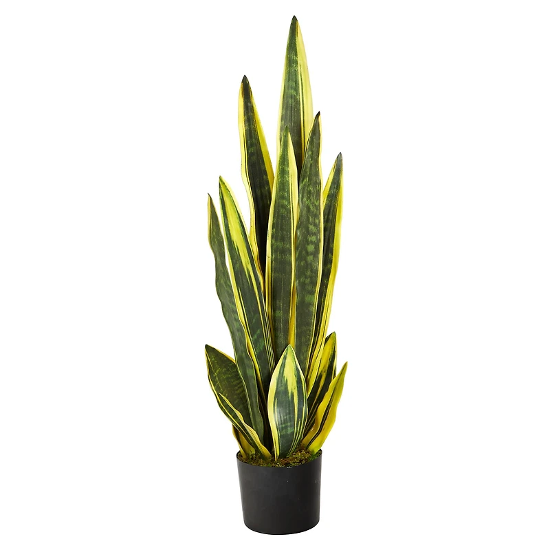 3ft. Potted Artificial Snake Plant
