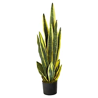 3ft. Potted Artificial Snake Plant 