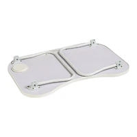 Honey Can Do White Marble Collapsible Folding Lap Desk