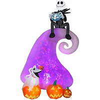 9ft. Airblown® Inflatable Halloween Kaleidoscope Disney® Nightmare Before Christmas Scene