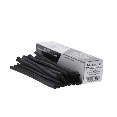 General's® Medium Willow Sketching Charcoal, 25ct.