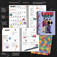 2026 All You Need is Love Medium Weekly Monthly Planner