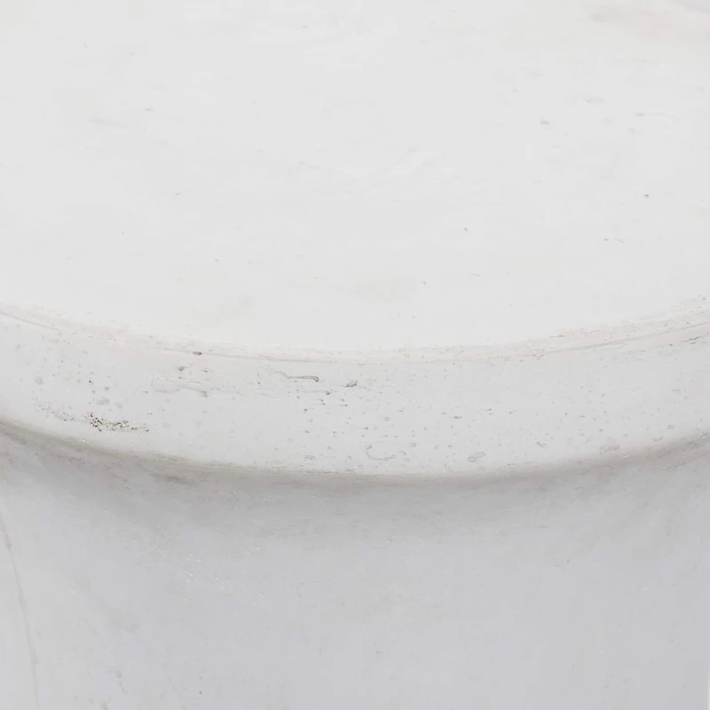 16" Fiberclay Contemporary Outdoor Stool