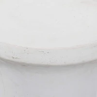 16" Fiberclay Contemporary Outdoor Stool