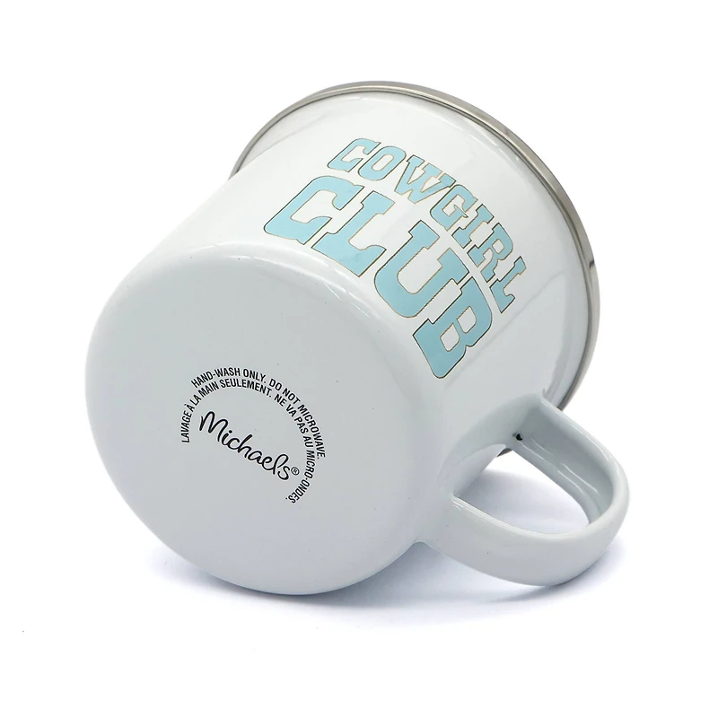 Assorted 10oz. Western Enameled Metal Cup, 1pc. by Fab Finds