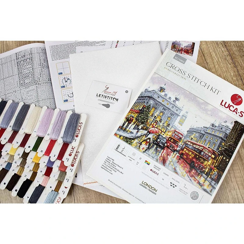 Luca-s London Counted Cross Stitch Kit