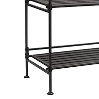 Organize It All Espresso 3 Tier Shelf