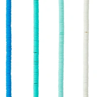 Turquoise Clay Spacer Heishi Beads, 6mm by Bead Landing™