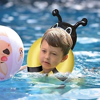 Pool Central® 16" Inflatable Honey Bee Swimming Pool Vest