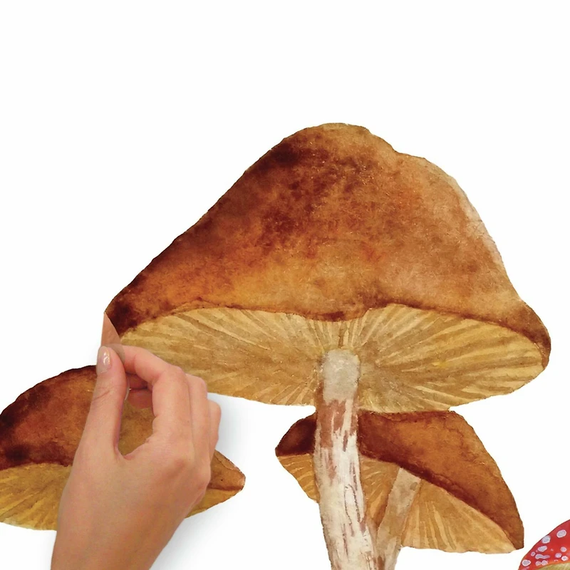 RoomMates Mushroom Giant Peel & Stick Wall Decals