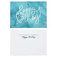 JAM Paper 5.625" x 7.875" Birthday Assortment Card Set, 25ct.