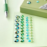 Blue Iridescent Gem Bling Stickers By Recollections™