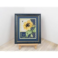 LetiStitch Sunflower Melody Counted Cross Stitch Kit