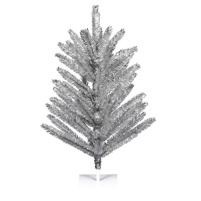 4ft. Unlit Vintage Aluminum Artificial Christmas Tree