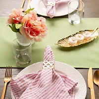 DII® Gold Square Die Cut Napkin Rings, 6ct.