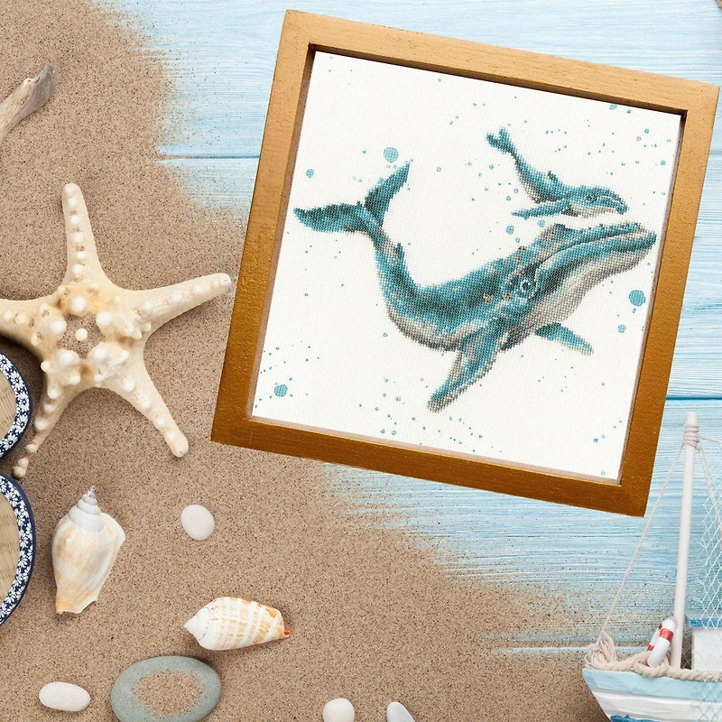 Bothy Threads Marine Blue Counted Cross Stitch Kit 