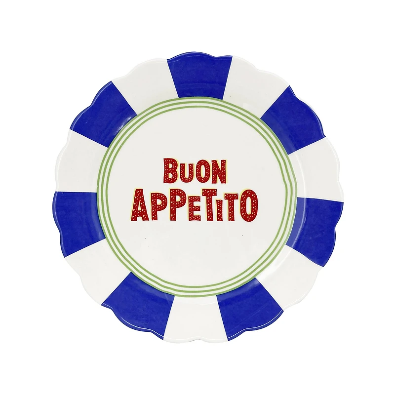 Assorted 8" Cermaic Plate by Ashland®, 1pc.