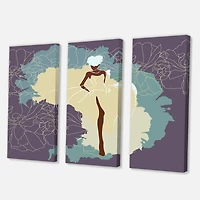 Designart - African American Woman In Gorgeous Wedding Dress