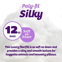 Silky Poly-Fil® Luxury Down Alternative Fiber Fill, 12oz.