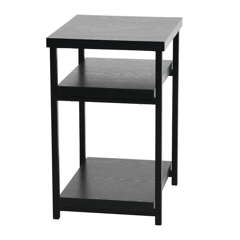 Household Essentials Jamestown 2-Shelf End Table