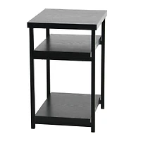 Household Essentials Jamestown 2-Shelf End Table